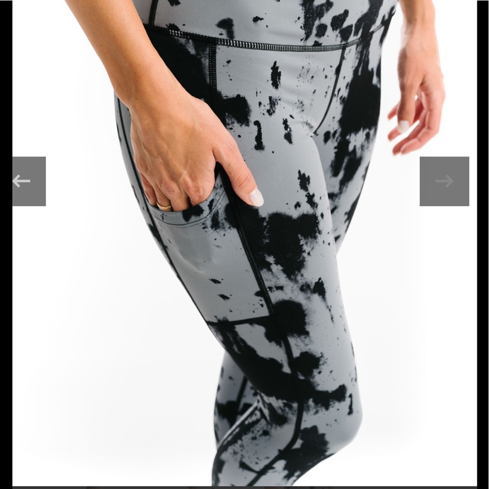 Zyia high rise 7/8 leggings, size 8-10